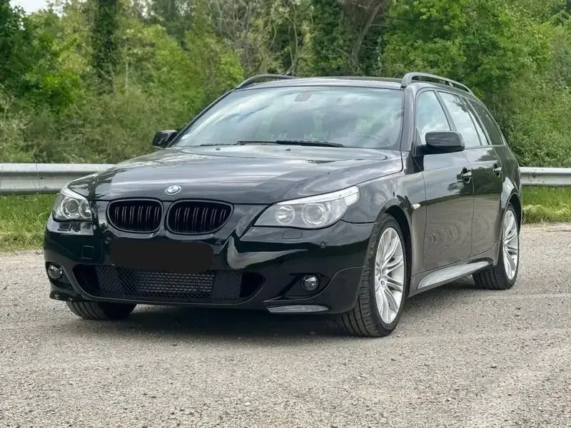 Noir Utilisé 2006 BMW 535 Sport Line Break | 14 900 € - Image 1/4