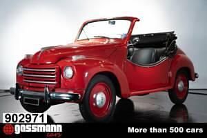 Rouge Occasion 1950 Fiat 500C Cabriolet | 23 000 € - Image 1/4