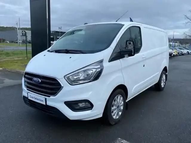 Blanc Occasion 2023 Ford Transit Custom Limited Berline | 26 490 € (Super prix) - Image 1/4