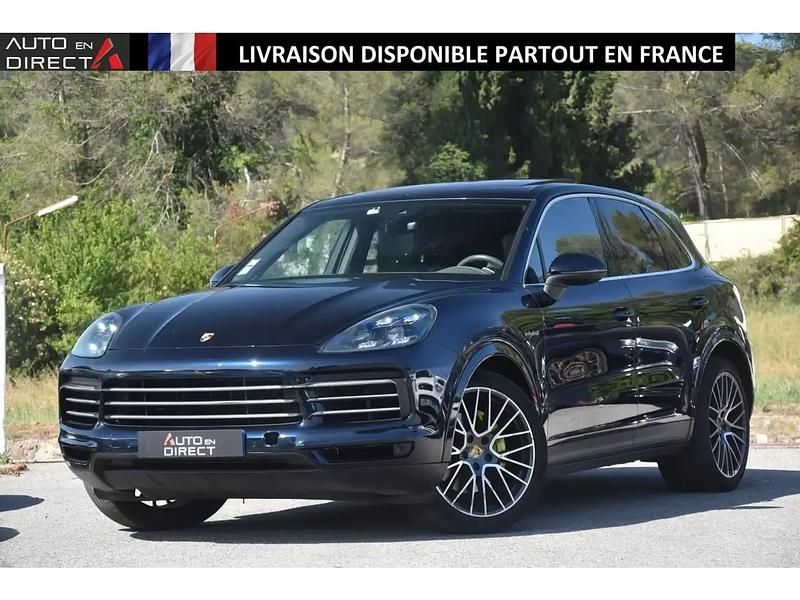Bleu Occasion 2018 Porsche Cayenne SUV | 49 900 € (Prix assez cher) - Image 1/4