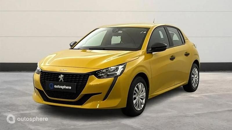 Jaune Occasion 2022 Peugeot 208 S Citadine | 10 999 € (Bon prix) - Image 1/4