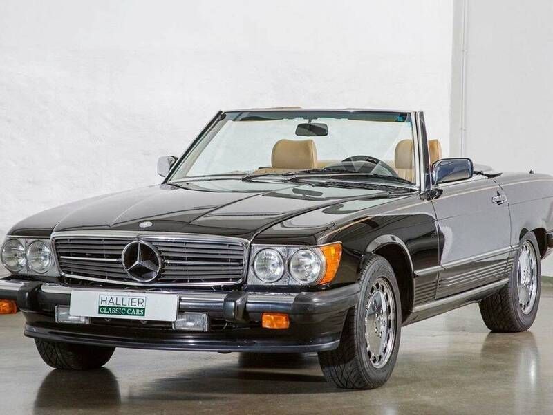 Noir Utilisé 1987 Mercedes 560 Cabriolet | 31 500 € - Image 1/4