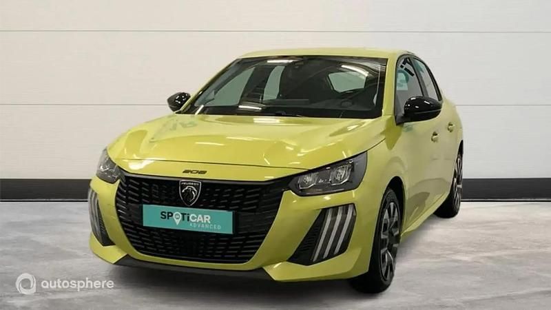 Occasion Peugeot 208 Active 102 ch (75 kW) 2024 Jaune Citadine