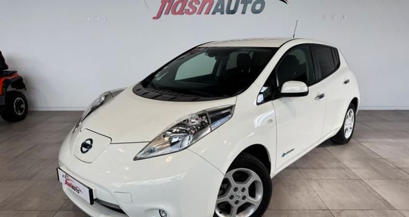 Blanc Utilisé 2016 Nissan Leaf Citadine | 6 900 € - Image 1/4