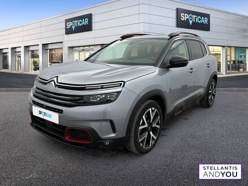 Gris Utilisé 2021 Citroën C5 Aircross PureTech SUV | 19 290 € (Prix juste) - Image 1/4