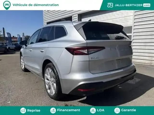 Occasion Skoda Enyaq iV 210 kW (286 ch) 2025 Gris argent métallisée SUV