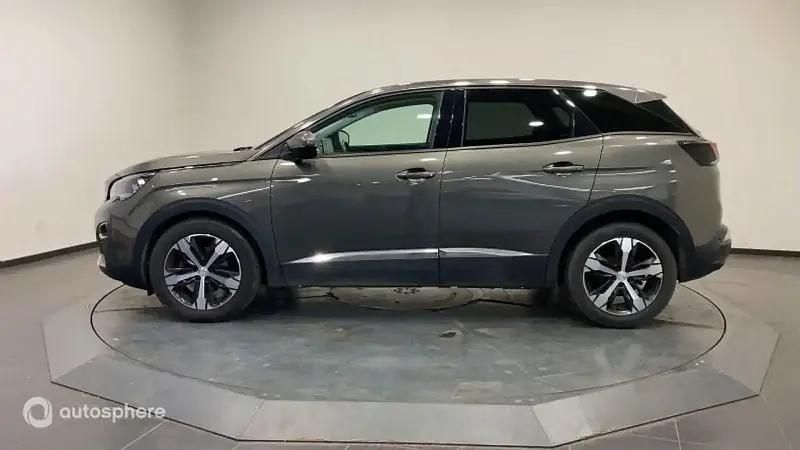 Marron Utilisé 2017 Peugeot 3008 Allure SUV | 12 499 € (Prix juste) - Image 1/4