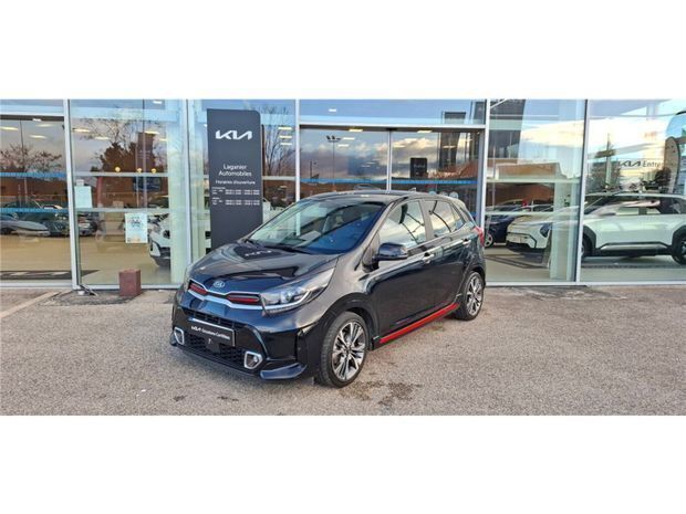 Noir Utilisé 2021 Kia Picanto GT-Line Citadine | 13 790 € (Prix juste) - Image 1/4