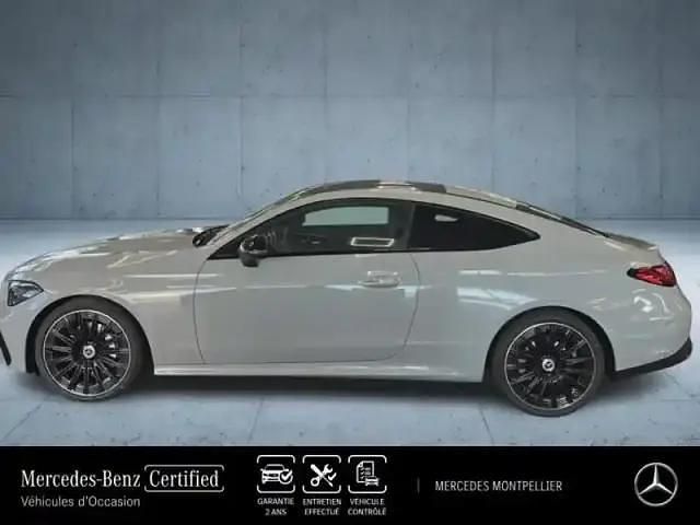 Occasion Mercedes CLE200 AMG line 2025 Gris alpin uni manufaktur Coupé