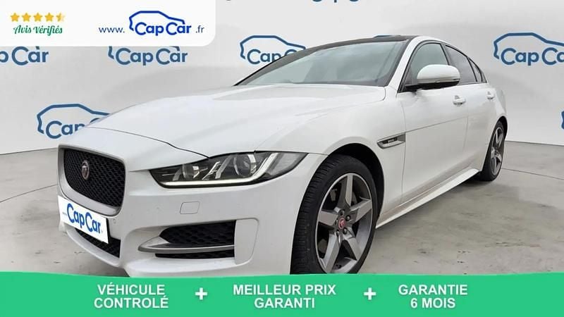 Blanc Occasion 2018 Jaguar XE R-Sport Berline | 14 990 € (Bon prix) - Image 1/4