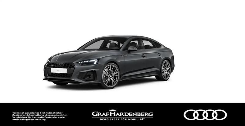 Occasion Audi A5 Sportback S-Line 286 ch (210 kW) 2022 Gris Citadine
