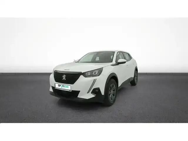 Blanc Occasion 2021 Peugeot 2008 S SUV | 15 290 € (Bon prix) - Image 1/4