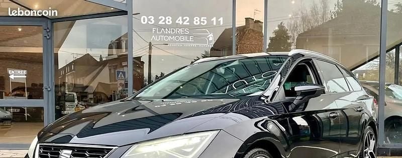 Noir Occasion 2019 Seat Leon FR Break | 13 990 € (Prix juste) - Image 1/4