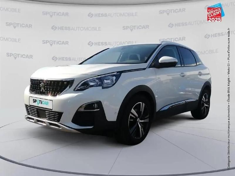 Blanc Utilisé 2020 Peugeot 3008 Allure SUV | 14 999 € (Bon prix) - Image 1/4