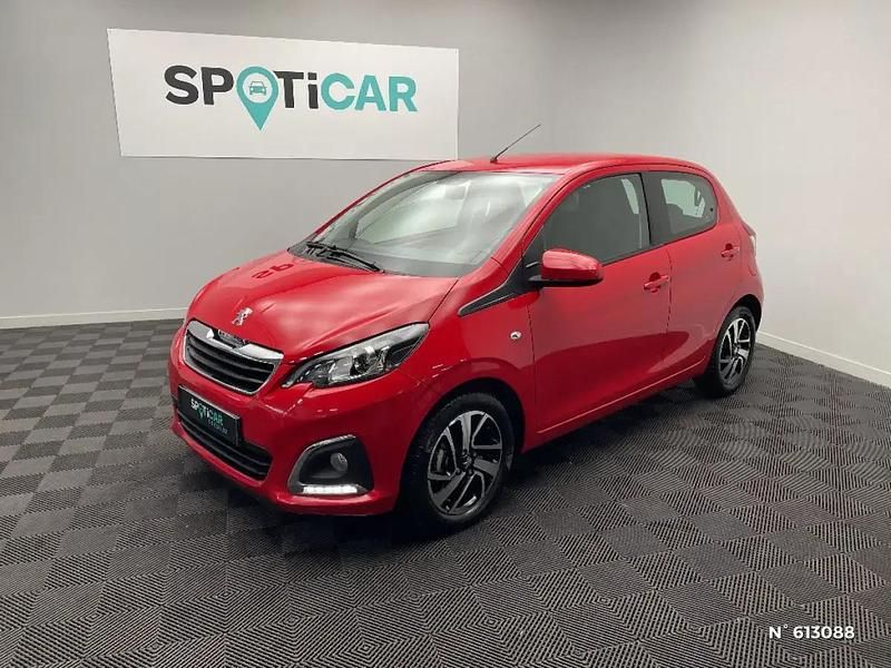 Rouge Utilisé 2022 Peugeot 108 Allure Citadine | 10 990 € (Prix juste) - Image 1/4
