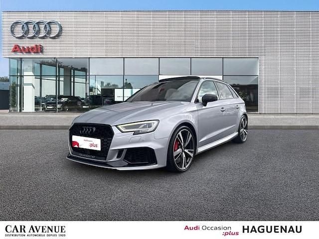 Argent fleuret métallisé Utilisé 2019 Audi RS3 Sportback Exclusive Citadine | 44 988 € - Image 1/4