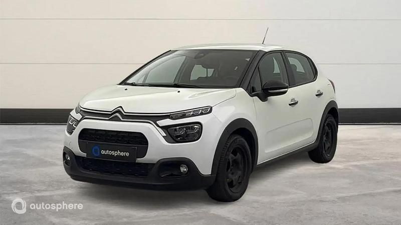 Blanc Utilisé 2022 Citroën C3 Feel Citadine | 10 499 € (Prix juste) - Image 1/4