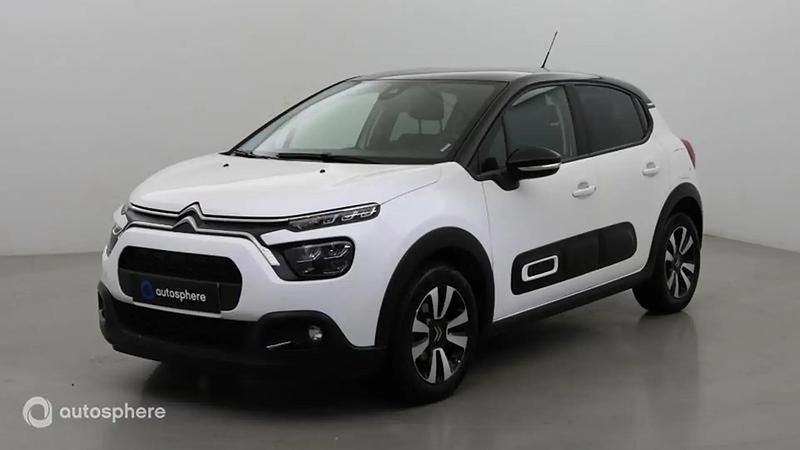 Blanc Utilisé 2023 Citroën C3 PureTech Citadine | 12 499 € (Bon prix) - Image 1/4