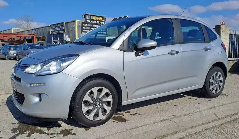 Gris Utilisé 2015 Citroën C3 Citadine | 4 990 € (Prix juste) - Image 1/4