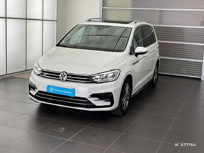 Blanc Utilisé 2016 VW Touran Monospace | 17 490 € (Prix juste) - Image 1/4