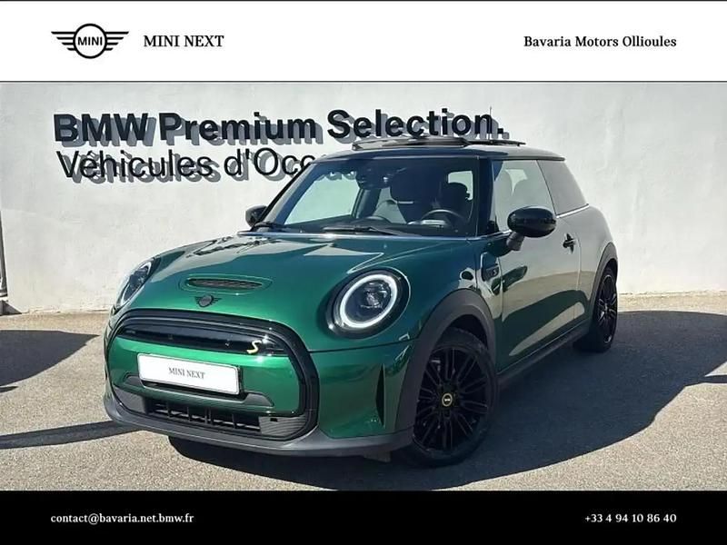 Vert Utilisé 2021 Mini Cooper SE Citadine | 18 790 € (Prix juste) - Image 1/4