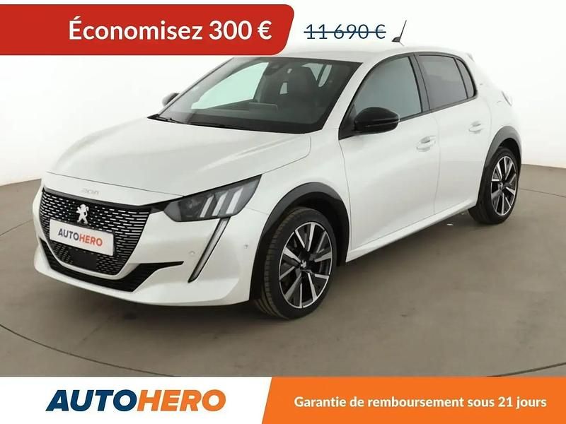 Blanc Occasion 2021 Peugeot 208 GT Citadine | 11 390 € (Bon prix) - Image 1/2