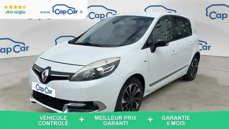 Blanc Utilisé 2016 Renault Scénic III Bose Edition Monospace | 6 690 € (Super prix) - Image 1/4