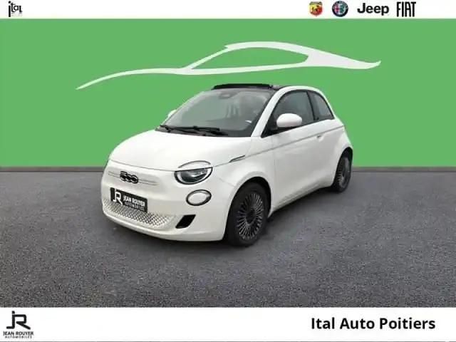 Blanc Occasion 2022 Fiat 500C Cabriolet | 16 990 € - Image 1/4