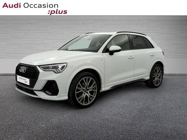 Blanc glacier métallisé Utilisé 2022 Audi Q3 S-Line SUV | 34 890 € - Image 1/3