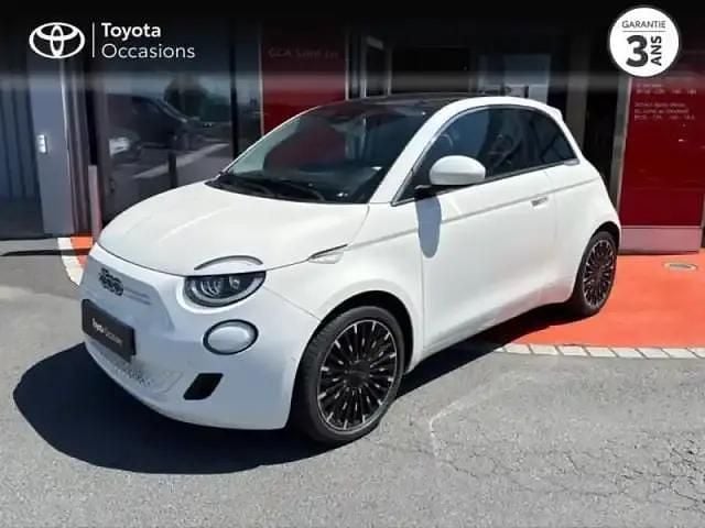 Blanc Occasion 2021 Fiat 500e Berline | 18 990 € - Image 1/4