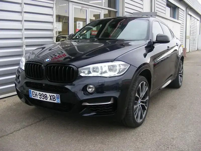Bleu Utilisé 2016 BMW X6 M SUV | 45 990 € (Prix assez cher) - Image 1/4