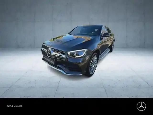 Noir obsidienne métallisé Occasion 2020 Mercedes GLC300 AMG line Coupé | 41 890 € - Image 1/4