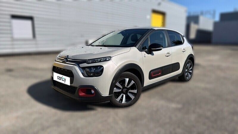 Beige Utilisé 2021 Citroën C3 PureTech Citadine | 8 990 € (Super prix) - Image 1/4