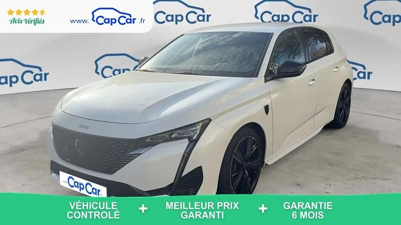 Blanc Utilisé 2021 Peugeot 308 GT Berline | 21 490 € (Super prix) - Image 1/4