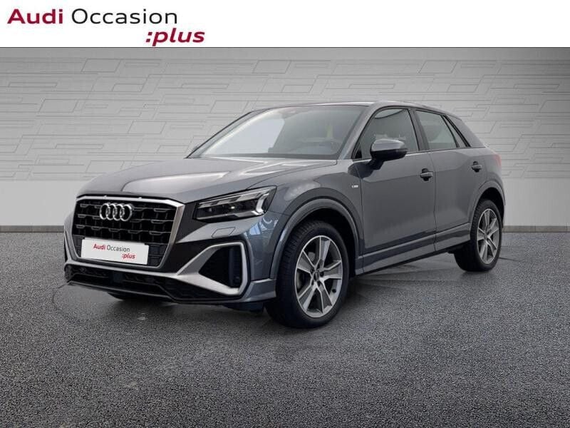 Gris daytona nacré Utilisé 2021 Audi Q2 S-line plus SUV | 22 990 € (Super prix) - Image 1/4