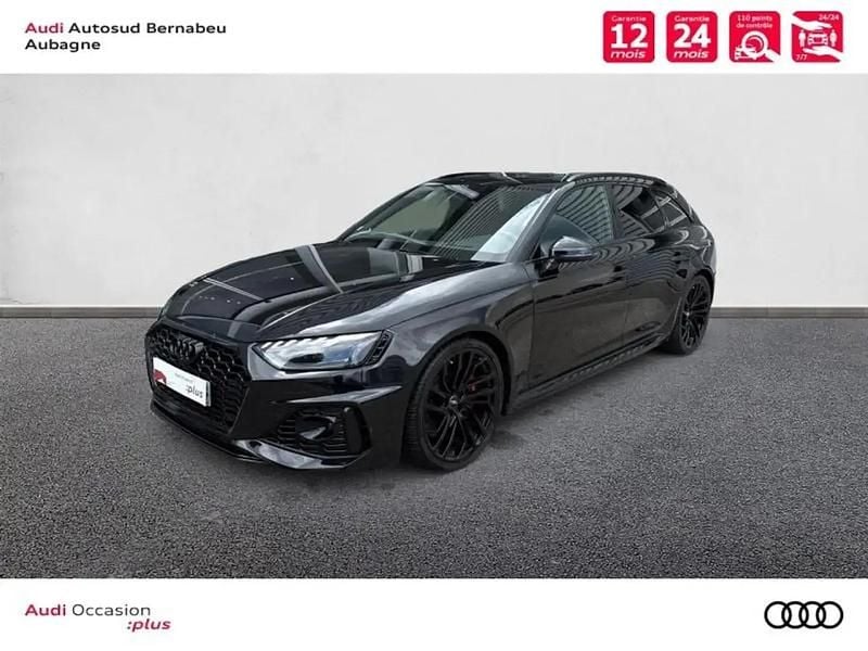 Noir mythic métallisé Utilisé 2020 Audi RS4 Sport Break | 66 970 € (Prix juste) - Image 1/4