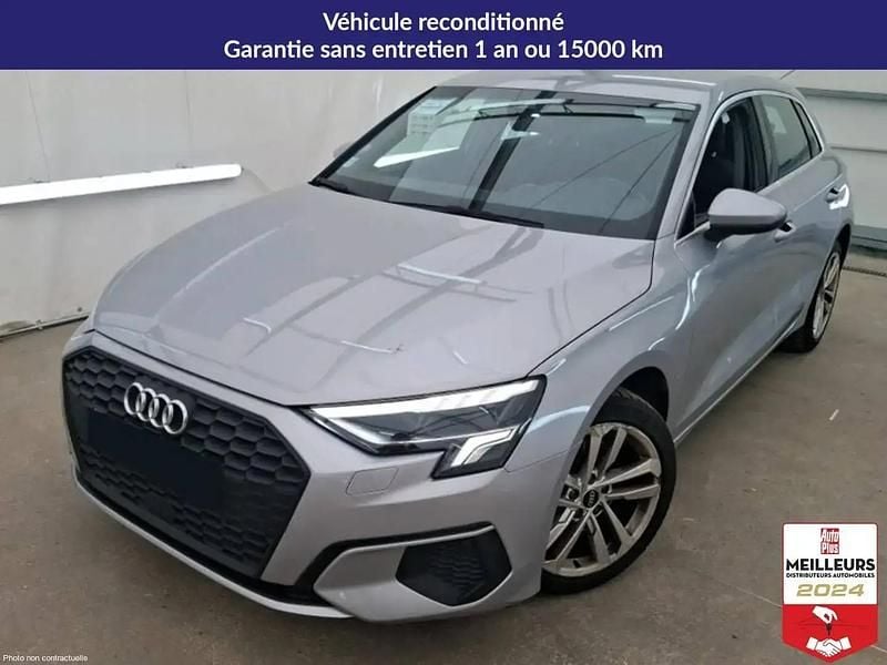 Blanc Utilisé 2021 Audi A3 Design Berline | 22 900 € (Prix juste) - Image 1/4