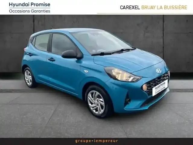 Occasion Hyundai i10 Eco 2023 Aqua turquoise métal Citadine