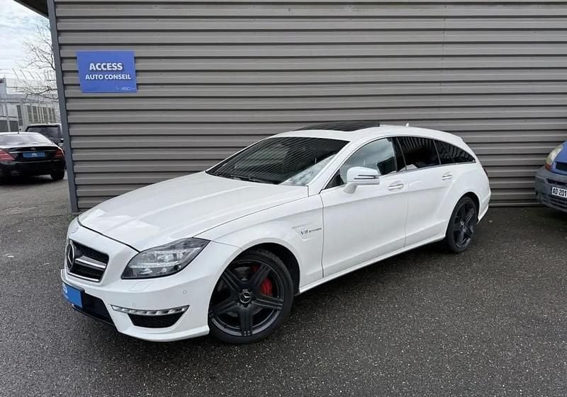 Occasion Mercedes CLS63 AMG AMG 557 ch (409 kW) 2013 Blanc Break