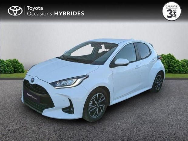 Blanc Utilisé 2022 Toyota Yaris Hybrid Design | 18 490 € (Super prix) - Image 1/4