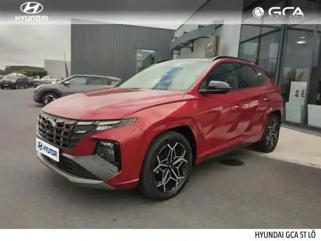Sunset red métal Utilisé 2022 Hyundai Tucson N Line SUV | 33 790 € (Prix assez cher) - Image 1/4