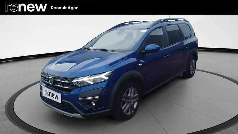 Bleu Utilisé 2022 Dacia Jogger Comfort Monospace | 15 989 € (Prix juste) - Image 1/4