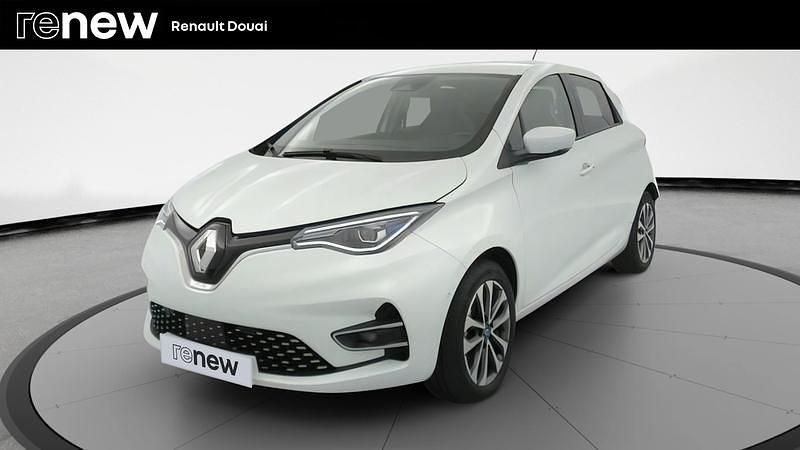 Blanc Utilisé 2020 Renault Zoe Intens Citadine | 10 999 € (Bon prix) - Image 1/4