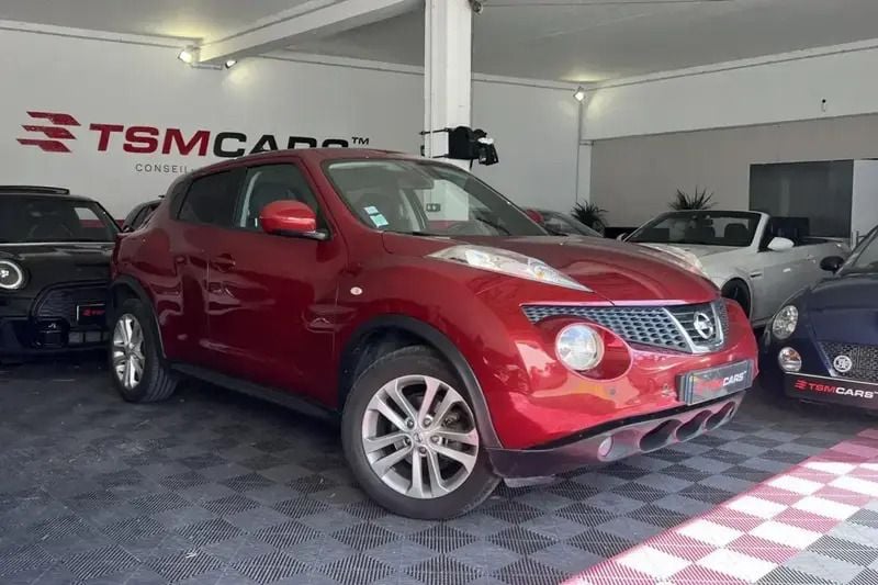 Rouge Utilisé 2011 Nissan Juke Tekna SUV | 10 990 € (Prix juste) - Image 1/4