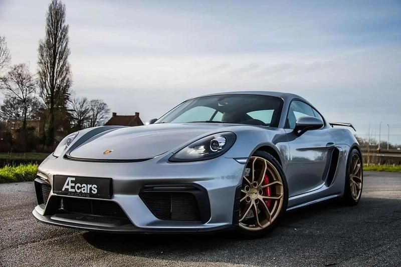 Argent Utilisé 2023 Porsche 718 Cayman GT4 Sport Coupé | 114 950 € - Image 1/4