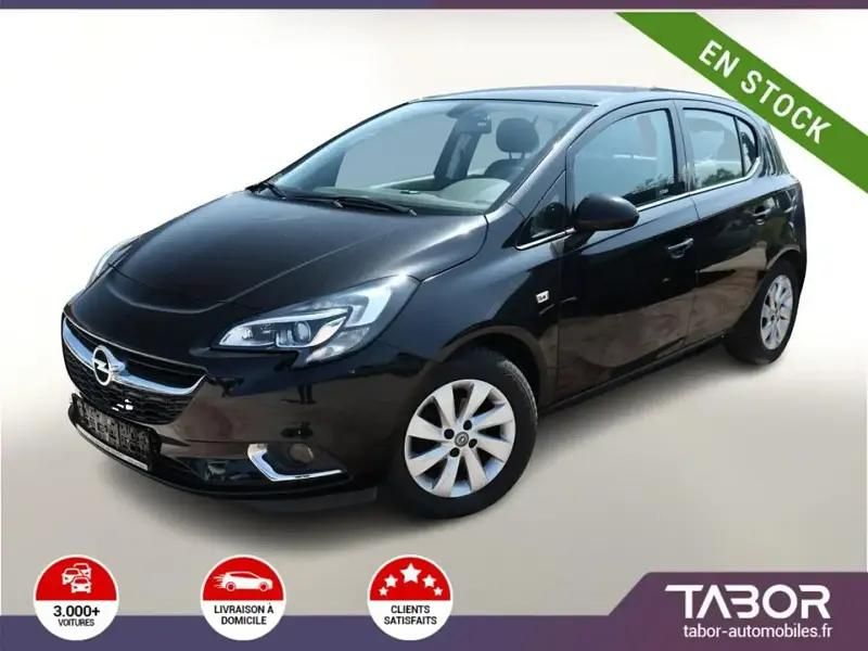 Noir Utilisé 2018 Opel Corsa Innovation Citadine | 11 488 € (Bon prix) - Image 1/4