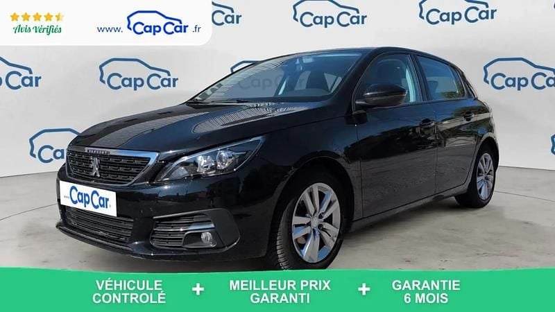 Noir Utilisé 2020 Peugeot 308 Active Berline | 10 490 € (Bon prix) - Image 1/4