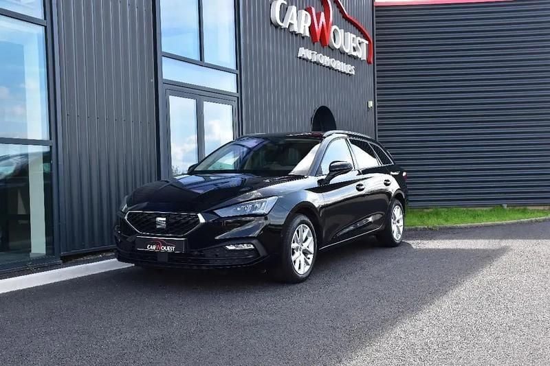 Noir Utilisé 2021 Seat Leon Sport Break | 19 390 € (Prix juste) - Image 1/4