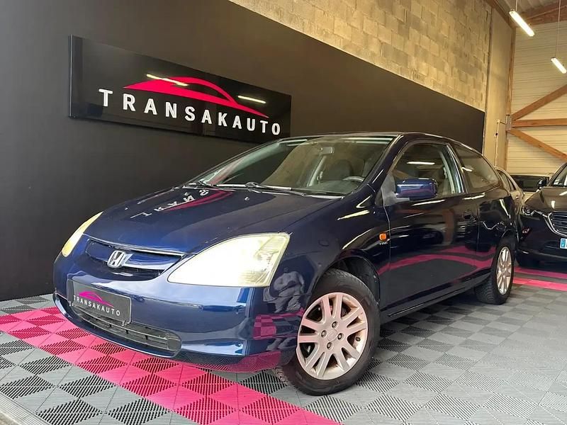 Bleu Occasion 2001 Honda Civic ES Citadine | 7 990 € - Image 1/4