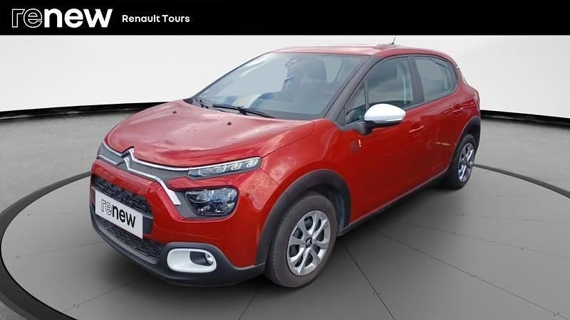 Rouge Occasion 2021 Citroën C3 PureTech Citadine | 12 499 € (Prix assez cher) - Image 1/4